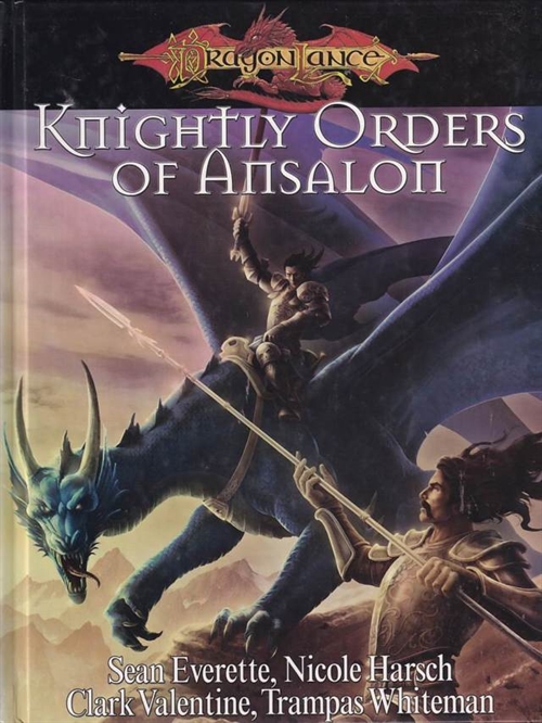 Dungeons & Dragons 3.5 - Dragonlance - Knightly Orders of Ansalon - RPG Book (B Grade) (Used) (ENG)